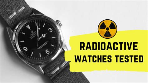 rolex radiation watch|Rolex radiation material.